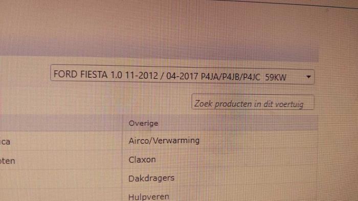 Ford Fiesta 6 1.0 SCI 12V 80 Skrotfordon (2014, BRUIN)