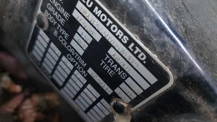 Isuzu D-Max 3.0 D 4x4 Skrotfordon (2008, ZWART)