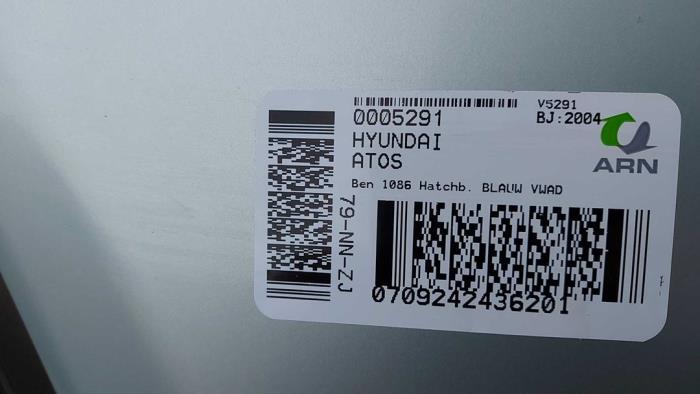 Hyundai Atos 1.1 12V Sloopvoertuig (2004, Licht, Blauw)