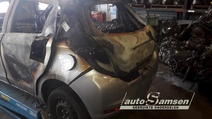 Toyota Yaris III 1.5 16V Hybrid Sloopvoertuig (2012, Grijs)