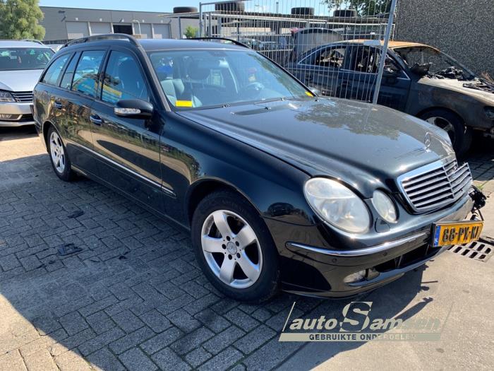 Mercedes E Combi 3.2 E-320 CDI 24V Sloopvoertuig (2005, Zwart)