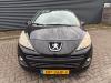 Peugeot 207/207+ 1.6 16V VTRi Skadat fordon (2010, ZWART)