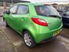 Mazda 2 1.3 16V S-VT Schadevoertuig (2008, Groen)