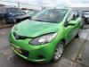 Mazda 2 1.3 16V S-VT Schadevoertuig (2008, Groen)