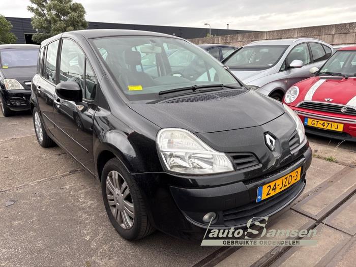 Renault Modus/Grand Modus 1.2 16V TCE 100 Skrotfordon (2009, ZWART)