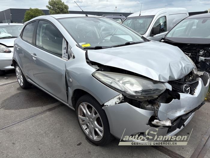 Mazda 2 1.3 16V S-VT High Power Skrotfordon (2008, GRIJS)