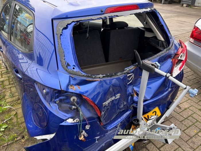 Mazda 2 1.3 16V S-VT High Power Schadevoertuig (2008, Blauw)