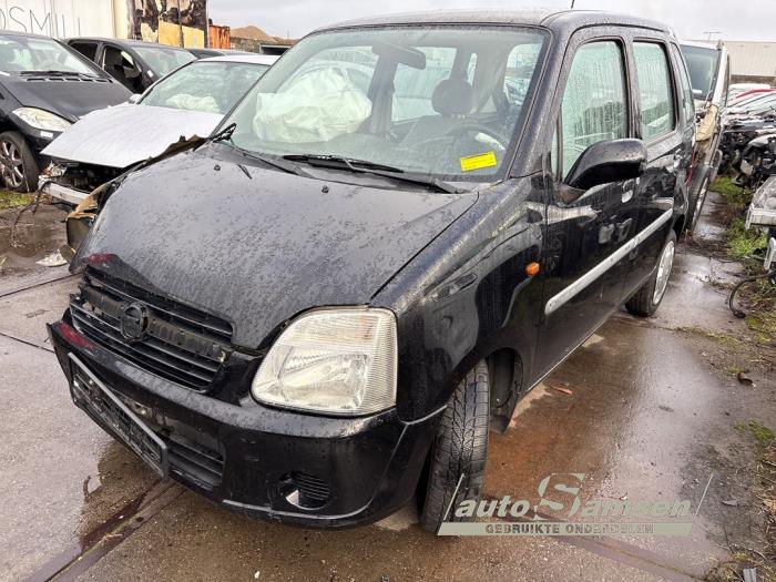 Opel Agila 1.2 16V Twin Port Sloopvoertuig (2005, Zwart)