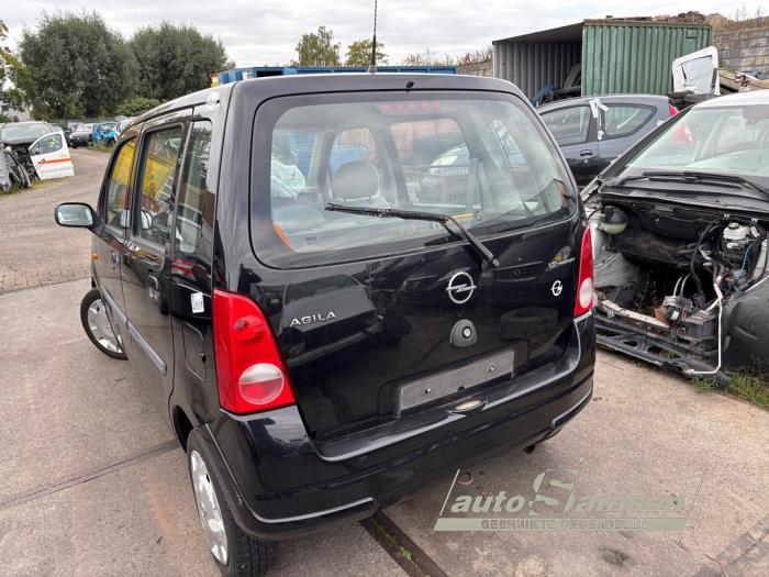 Opel Agila 1.2 16V Twin Port Sloopvoertuig (2005, Zwart)