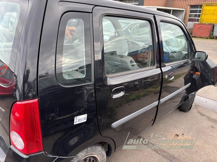 Opel Agila 1.2 16V Twin Port Sloopvoertuig (2005, Zwart)