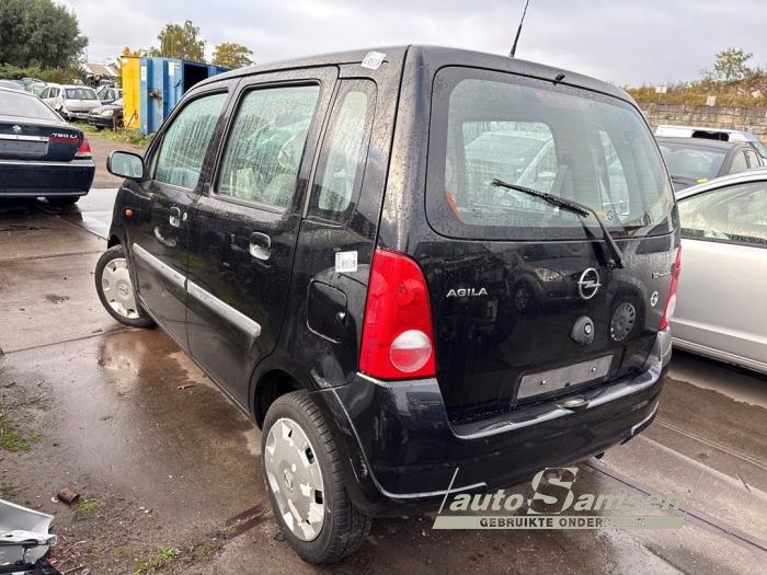 Opel Agila 1.2 16V Twin Port Sloopvoertuig (2005, Zwart)
