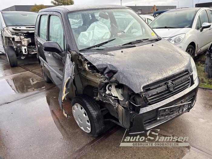 Opel Agila 1.2 16V Twin Port Sloopvoertuig (2005, Zwart)