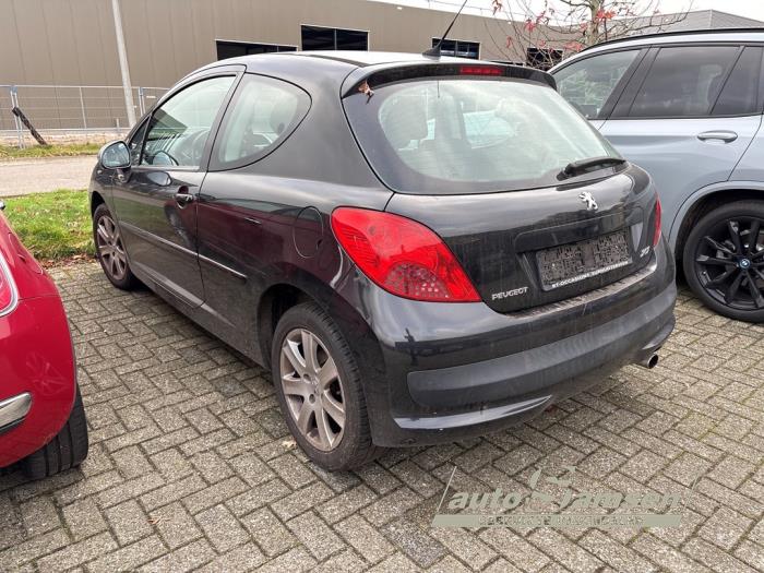 Peugeot 207/207+ 1.6 16V VTi Samochód złomowany (2009, Czarny)