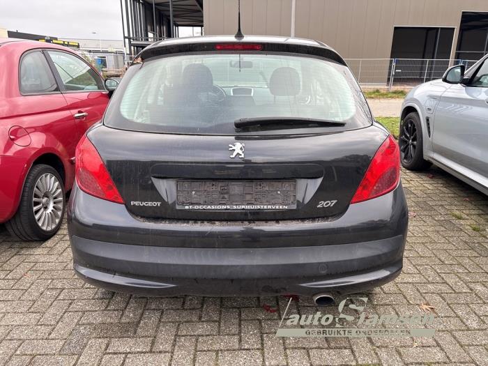 Peugeot 207/207+ 1.6 16V VTi Samochód złomowany (2009, Czarny)