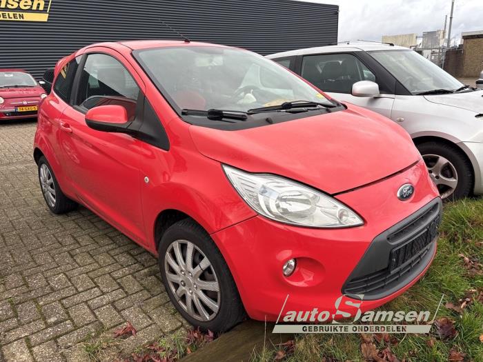 Ford Ka II 1.2 Schadevoertuig (2009, Rood)