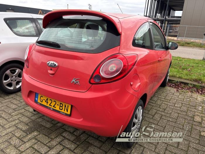 Ford Ka II 1.2 Schadevoertuig (2009, Rood)