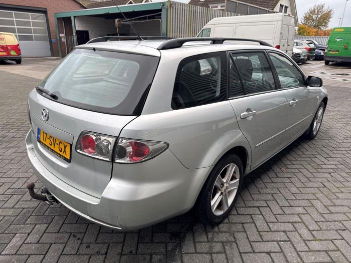 Mazda 6 Sportbreak 1.8i 16V Schadevoertuig (2006, Grijs)