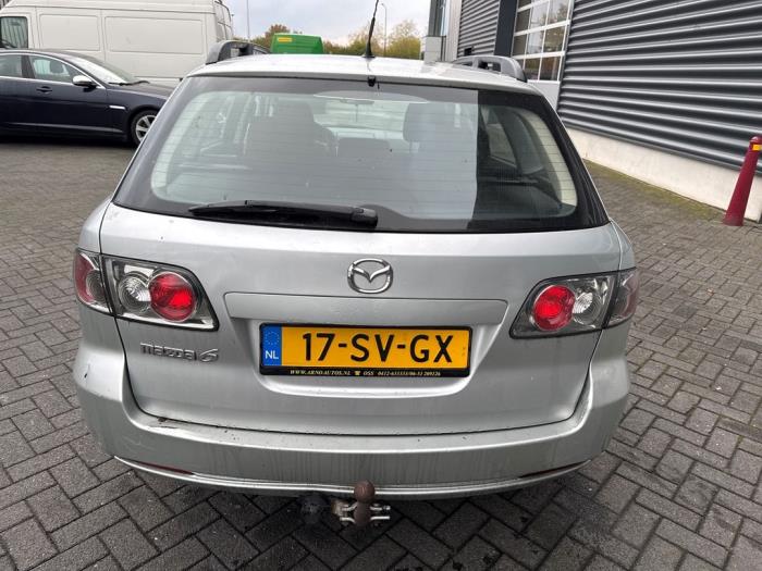 Mazda 6 Sportbreak 1.8i 16V Schadevoertuig (2006, Grijs)