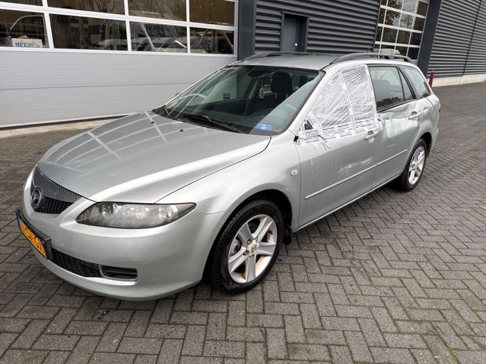 Mazda 6 Sportbreak 1.8i 16V Schadevoertuig (2006, Grijs)