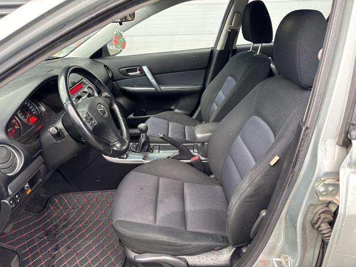 Mazda 6 Sportbreak 1.8i 16V Schadevoertuig (2006, Grijs)