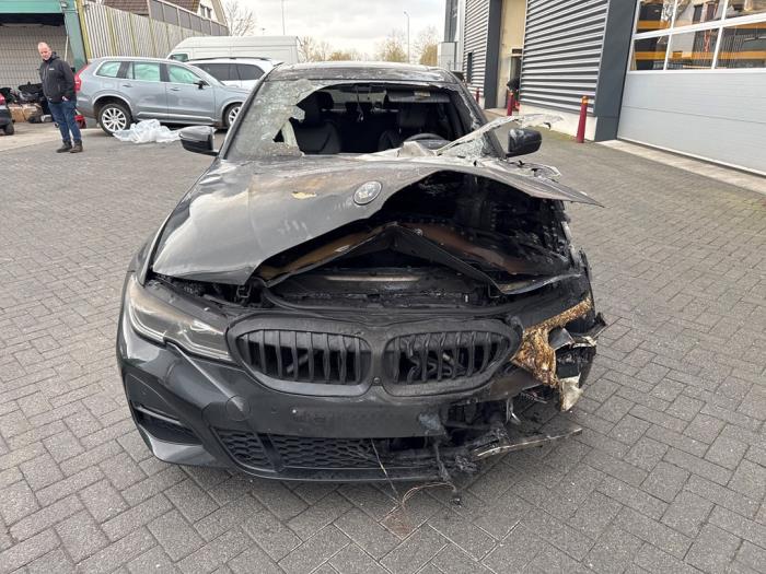 BMW 3-Serie Sloopvoertuig (2019, Zwart)