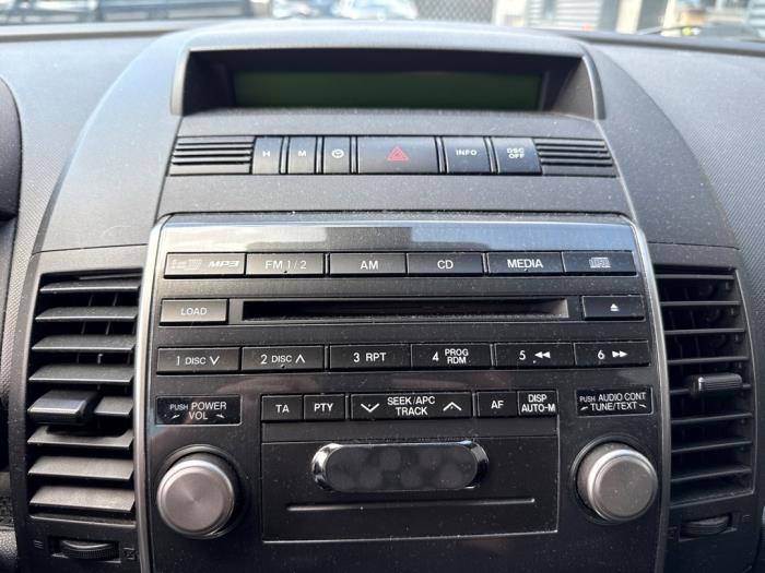 Mazda 5 2.0i 16V Schadevoertuig (2009, Zwart)