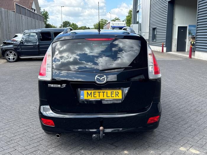 Mazda 5 2.0i 16V Schadevoertuig (2009, Zwart)