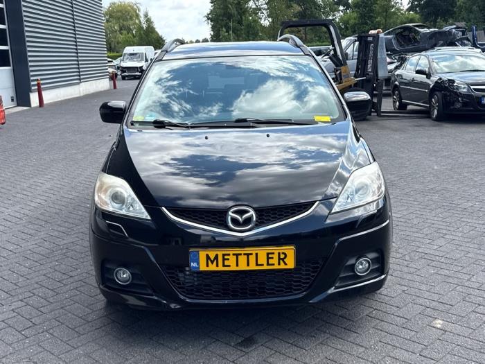 Mazda 5 2.0i 16V Schadevoertuig (2009, Zwart)