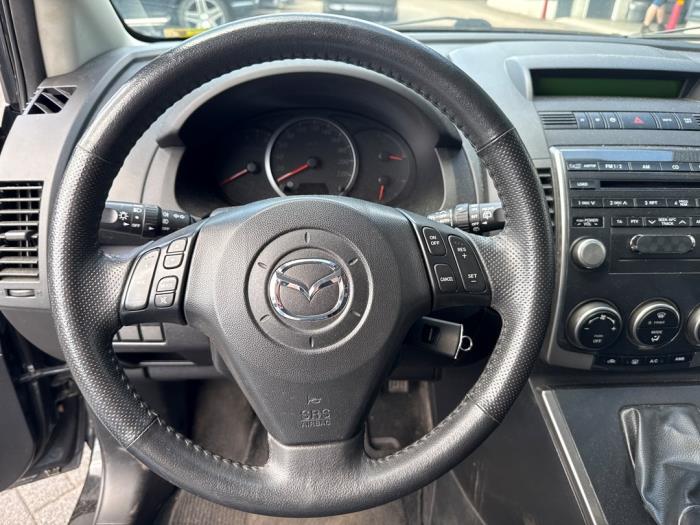 Mazda 5 2.0i 16V Schadevoertuig (2009, Zwart)
