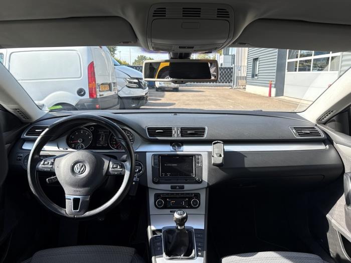 Volkswagen Passat CC 2.0 TSI 16V Schadevoertuig (2011, Blauw)