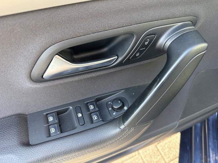 Volkswagen Passat CC 2.0 TSI 16V Schadevoertuig (2011, Blauw)