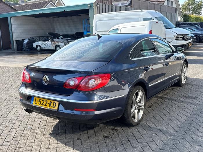 Volkswagen Passat CC 2.0 TSI 16V Schadevoertuig (2011, Blauw)