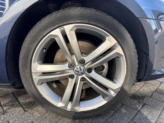 Volkswagen Passat CC 2.0 TSI 16V Schadevoertuig (2011, Blauw)