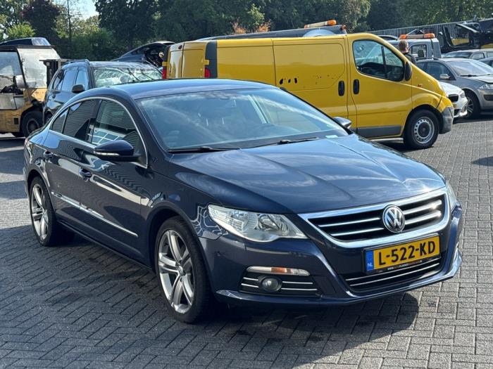Volkswagen Passat CC 2.0 TSI 16V Schadevoertuig (2011, Blauw)