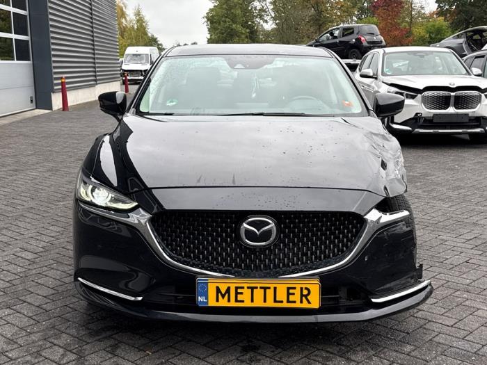 Mazda 6 2.0 SkyActiv-G 165 16V Schadevoertuig (2022, Zwart)