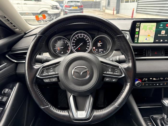 Mazda 6 2.0 SkyActiv-G 165 16V Schadevoertuig (2022, Zwart)
