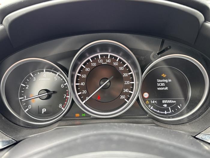 Mazda 6 2.0 SkyActiv-G 165 16V Schadevoertuig (2022, Zwart)