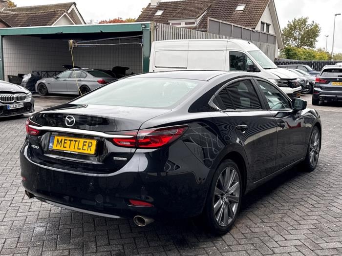Mazda 6 2.0 SkyActiv-G 165 16V Schadevoertuig (2022, Zwart)
