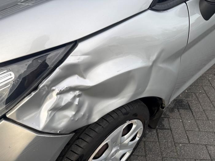 Ford Fiesta 6 1.25 16V Schadevoertuig (2010, Grijs)