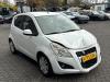 Suzuki Splash 1.0 12V Schadevoertuig (2013, Wit)