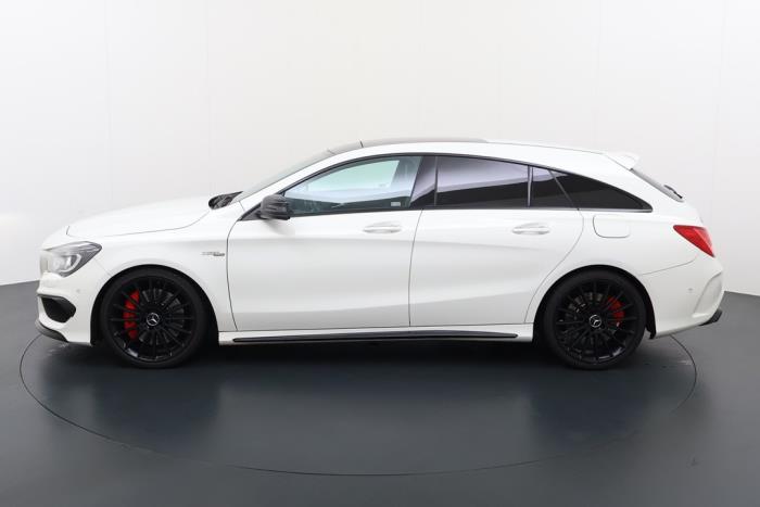 Mercedes CLA Shooting Brake AMG 2.0 CLA-45 AMG Turbo 16V Samochód uszkodzony (2015, Bialy)