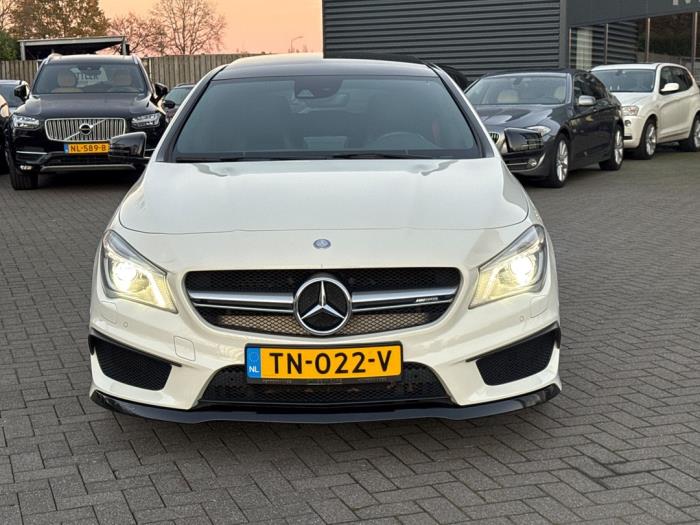 Mercedes CLA Shooting Brake AMG 2.0 CLA-45 AMG Turbo 16V Samochód uszkodzony (2015, Bialy)