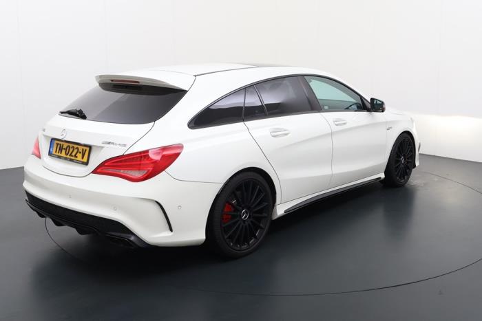 Mercedes CLA Shooting Brake AMG 2.0 CLA-45 AMG Turbo 16V Samochód uszkodzony (2015, Bialy)