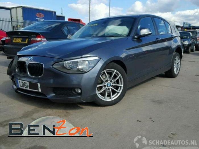 BMW 1-Serie Sloopvoertuig (2011, Metallic, Grijs)