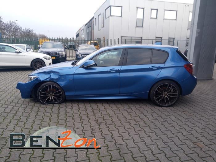 BMW 1 serie 116d 2.0 16V Sloopvoertuig (2012, Metallic, Blauw)