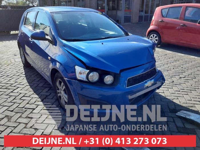 Chevrolet Aveo 1.3 D 16V Skrotfordon (2012, BLAUW)