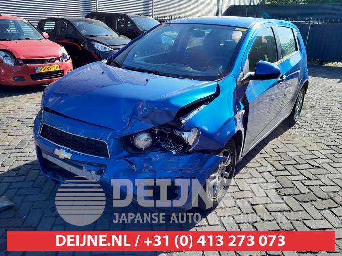 Chevrolet Aveo 1.3 D 16V Skrotfordon (2012, BLAUW)