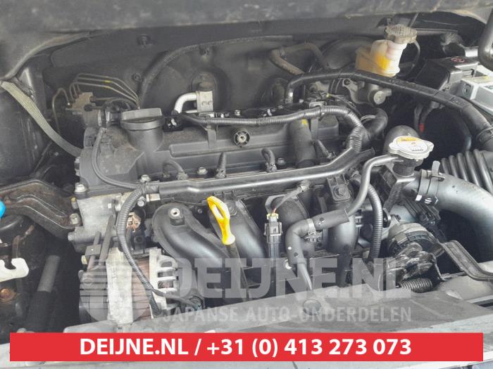 Kia Rio III 1.2 CVVT 16V Skrotfordon (2014, BLAUW)