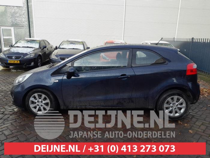 Kia Rio III 1.2 CVVT 16V Skrotfordon (2014, BLAUW)