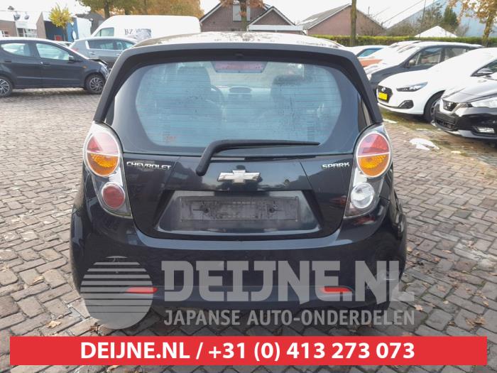 Chevrolet Spark 1.0 16V Sloopvoertuig (2010, Zwart)
